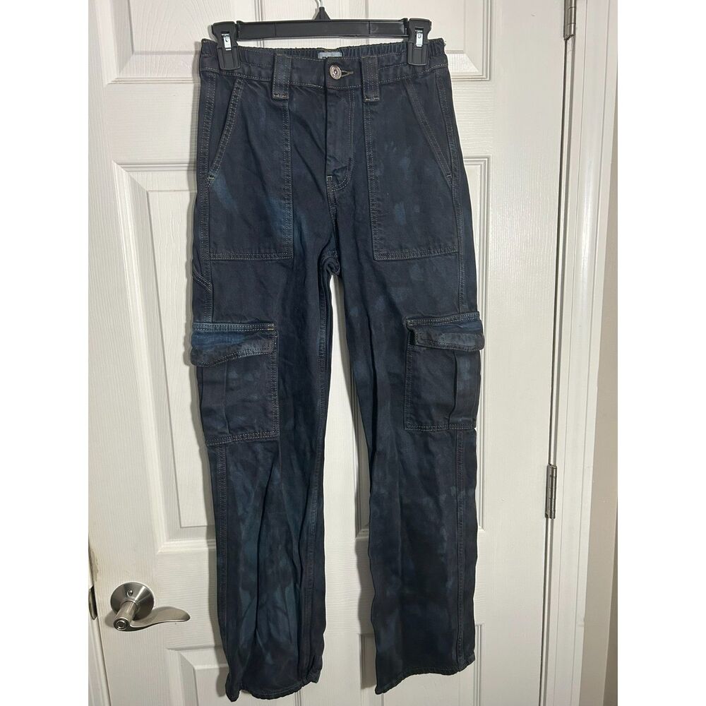 BDG Urban Outfitters Skate Acid Wash Tie-Dye Cargo Pants W25 L32